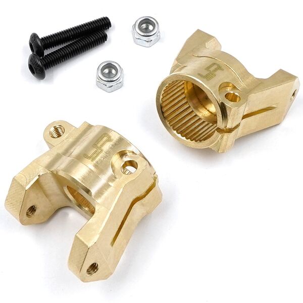 Yeah Racing Brass Front C-Hub Set For Element 1/10 Enduro
